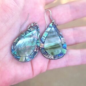 Teardrop Mother of Pearl Earrings